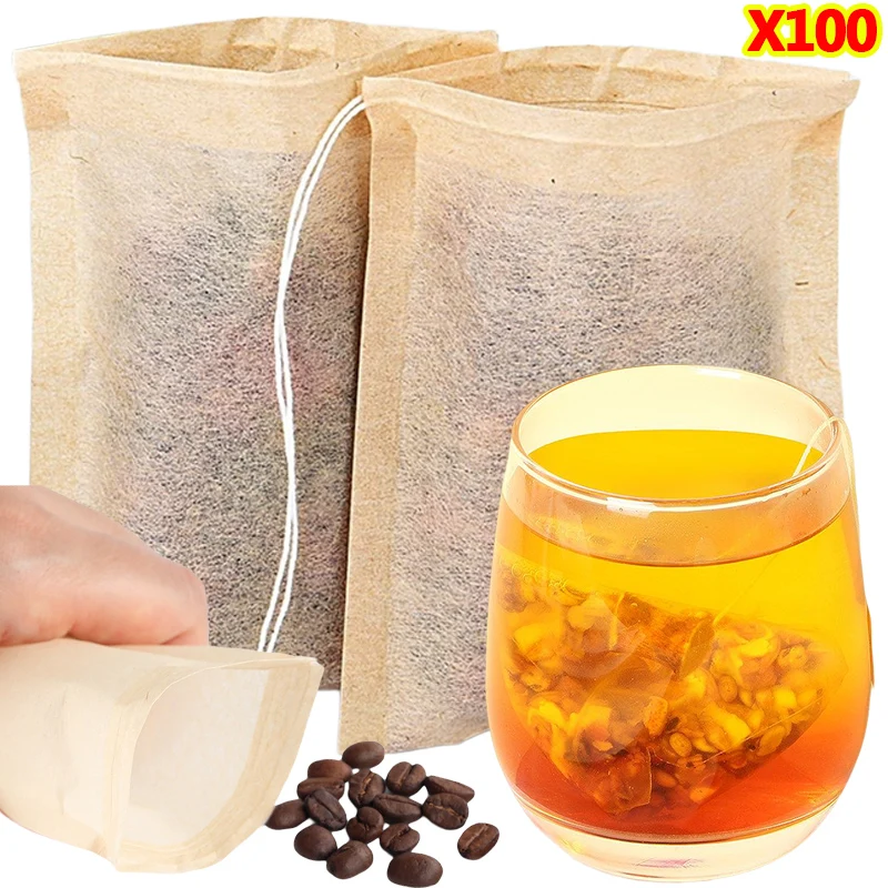 Coffee Tea And Leaf - Kantong teh 100 buah dengan penyaring