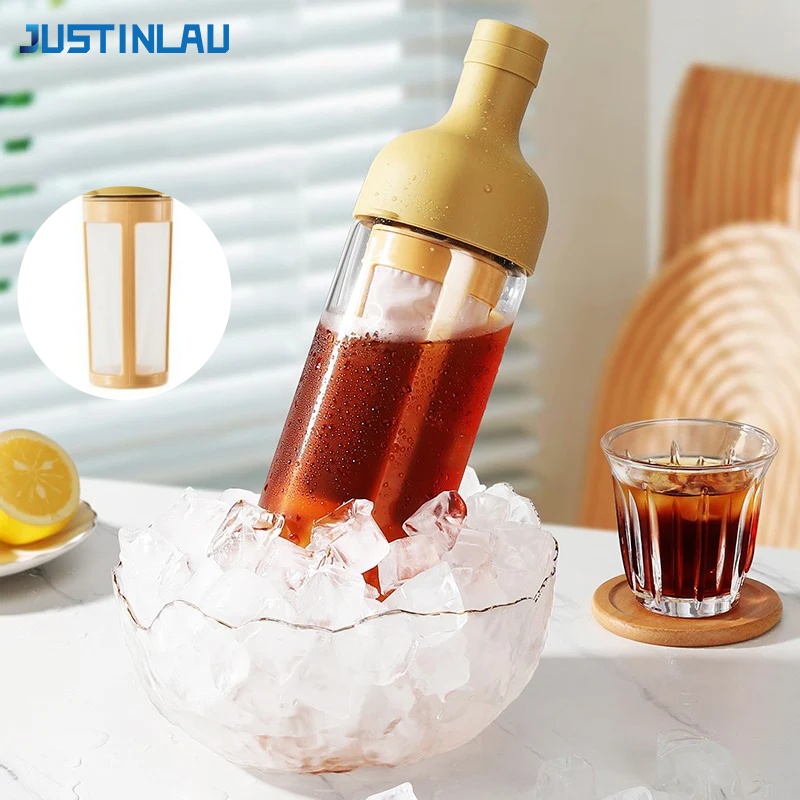Tea And Coffee Kettle - JUSTINLAU 1L Pitcher Kopi Cold Brew,