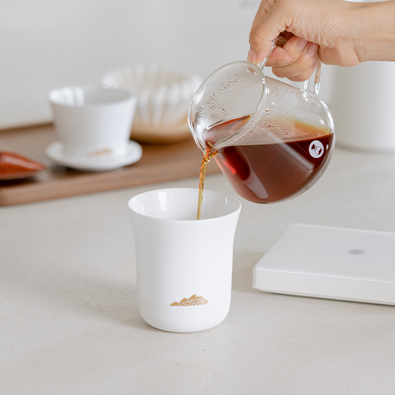 Coffee Tea And Sugar Set - Cangkir Mencicipi Manna Timore Cangkir Kopi