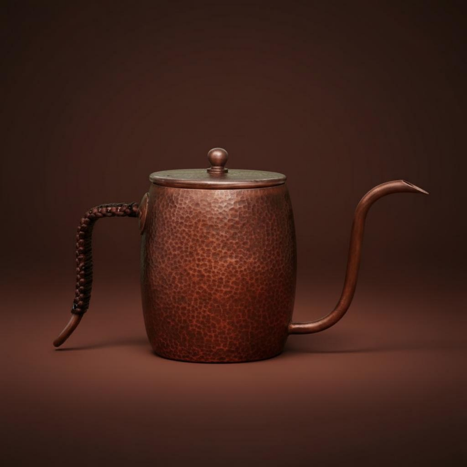 Tea And Coffee Kettle - Teko Kopi Tembaga Buatan Tangan Desain