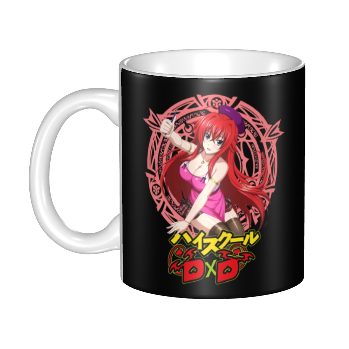 Coffee Tea Love - Mug Kopi Keramik Personalisasi DIY Anime
