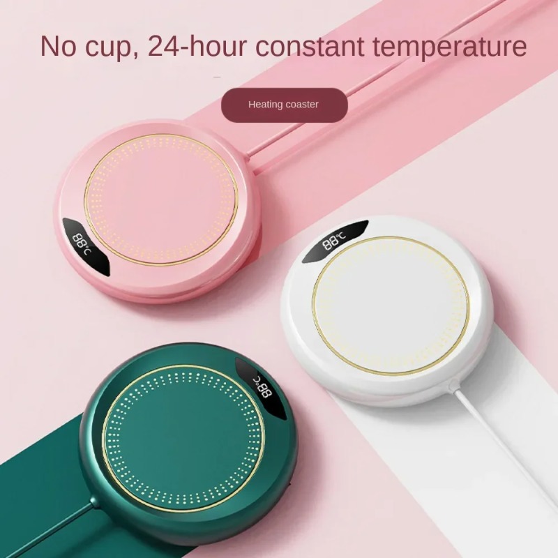 1 Buah Pemanas Coaster Pemanas - Coffee Tea Warmer ulasan dan harga