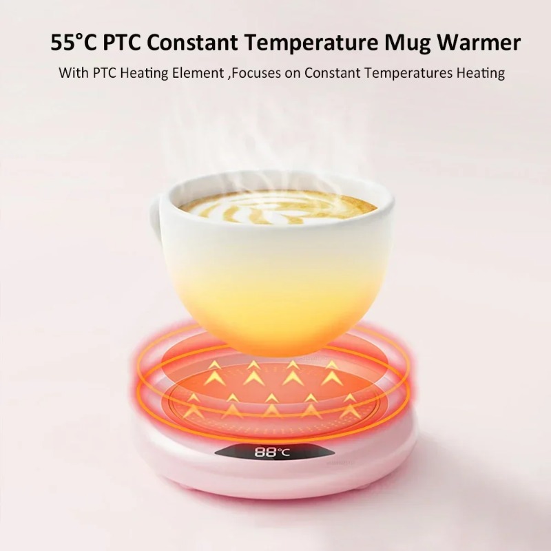 1 Buah Pemanas Coaster Pemanas - Coffee Tea Warmer ulasan dan harga