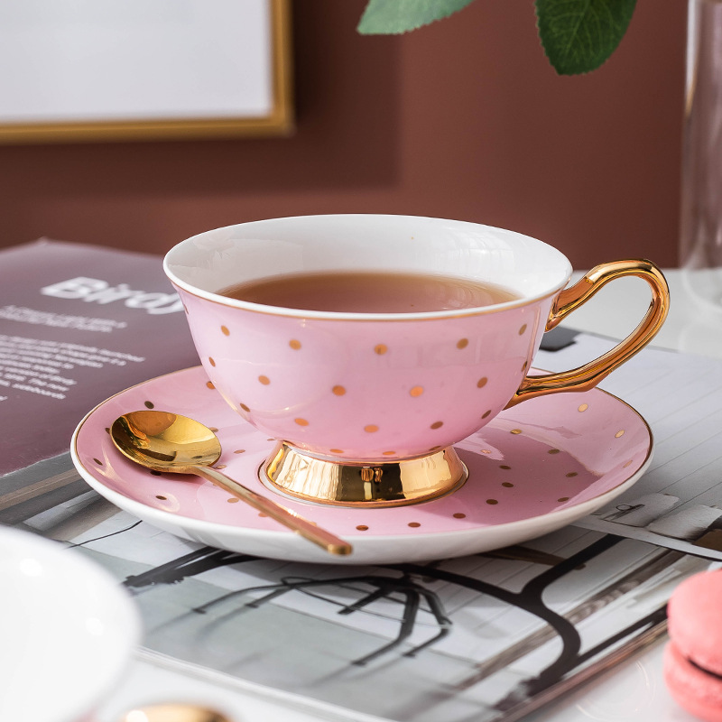 Mug Kopi Keramik Warna Pink de - Coffee Tea And Sugar Set ulasan dan harga