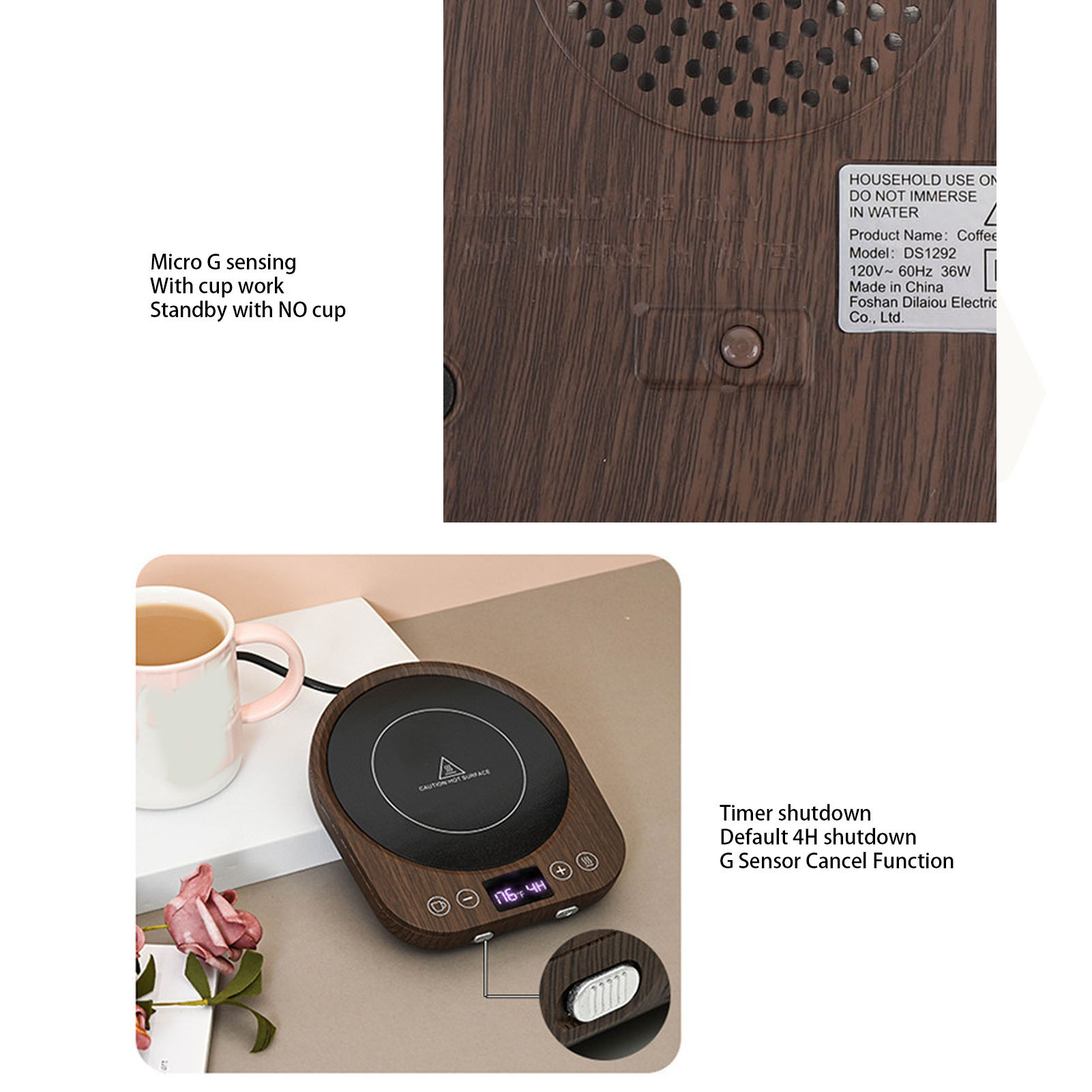 Penghangat Mug 36W Pemanasan C - Coffee Tea Warmer ulasan dan harga