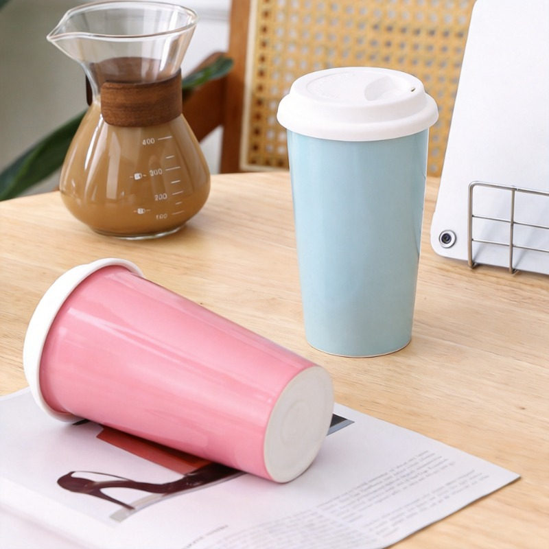 Cangkir Teh Susu Keramik Seder - Coffee Tea Love ulasan dan harga
