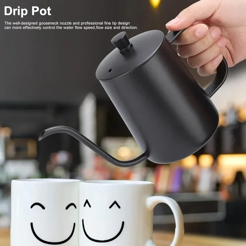 350/600ML Ketel Tetes Baja Tah - Tea And Coffee Kettle ulasan dan harga