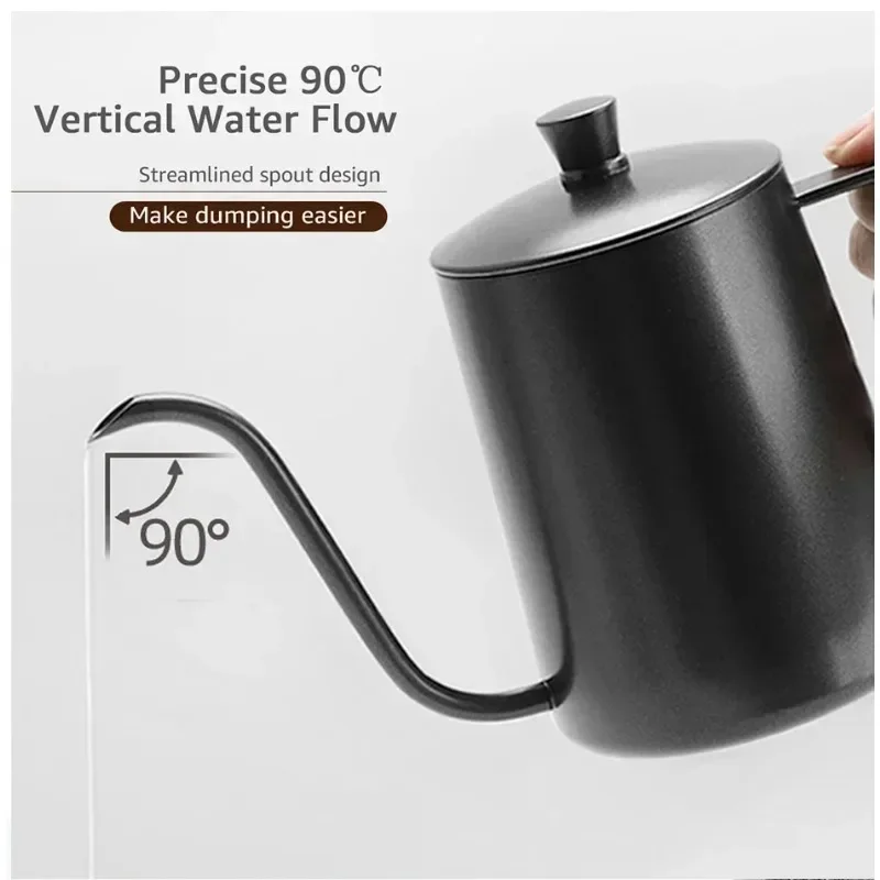 350/600ML Ketel Tetes Baja Tah - Tea And Coffee Kettle ulasan dan harga