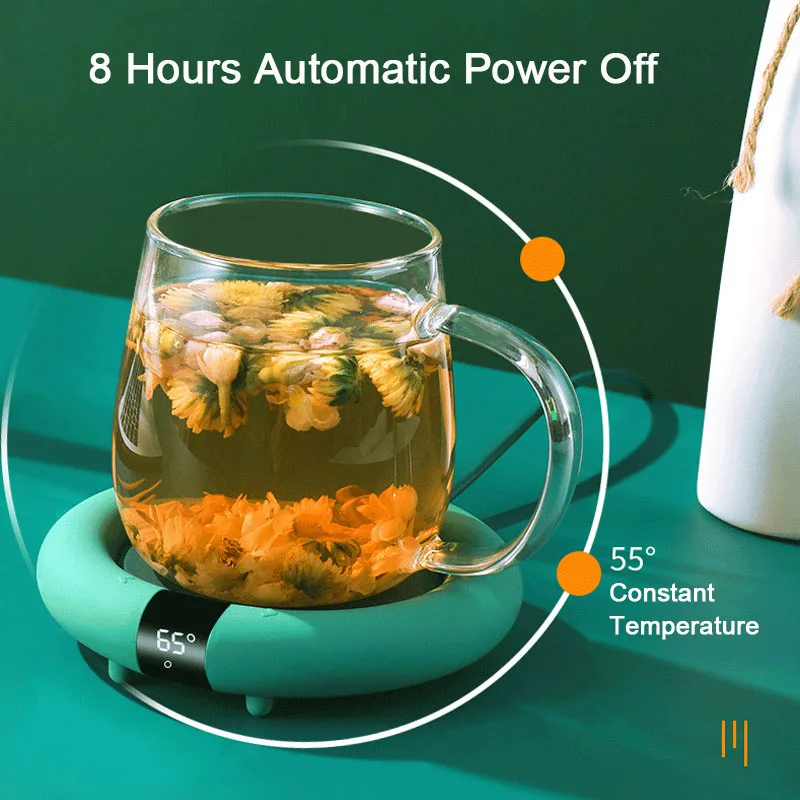 Gelas kopi elektrik, penghanga - Coffee Tea Warmer ulasan dan harga