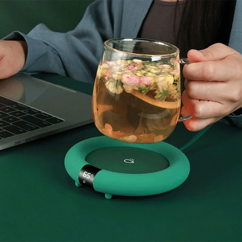Gelas kopi elektrik, penghanga - Coffee Tea Warmer ulasan dan harga