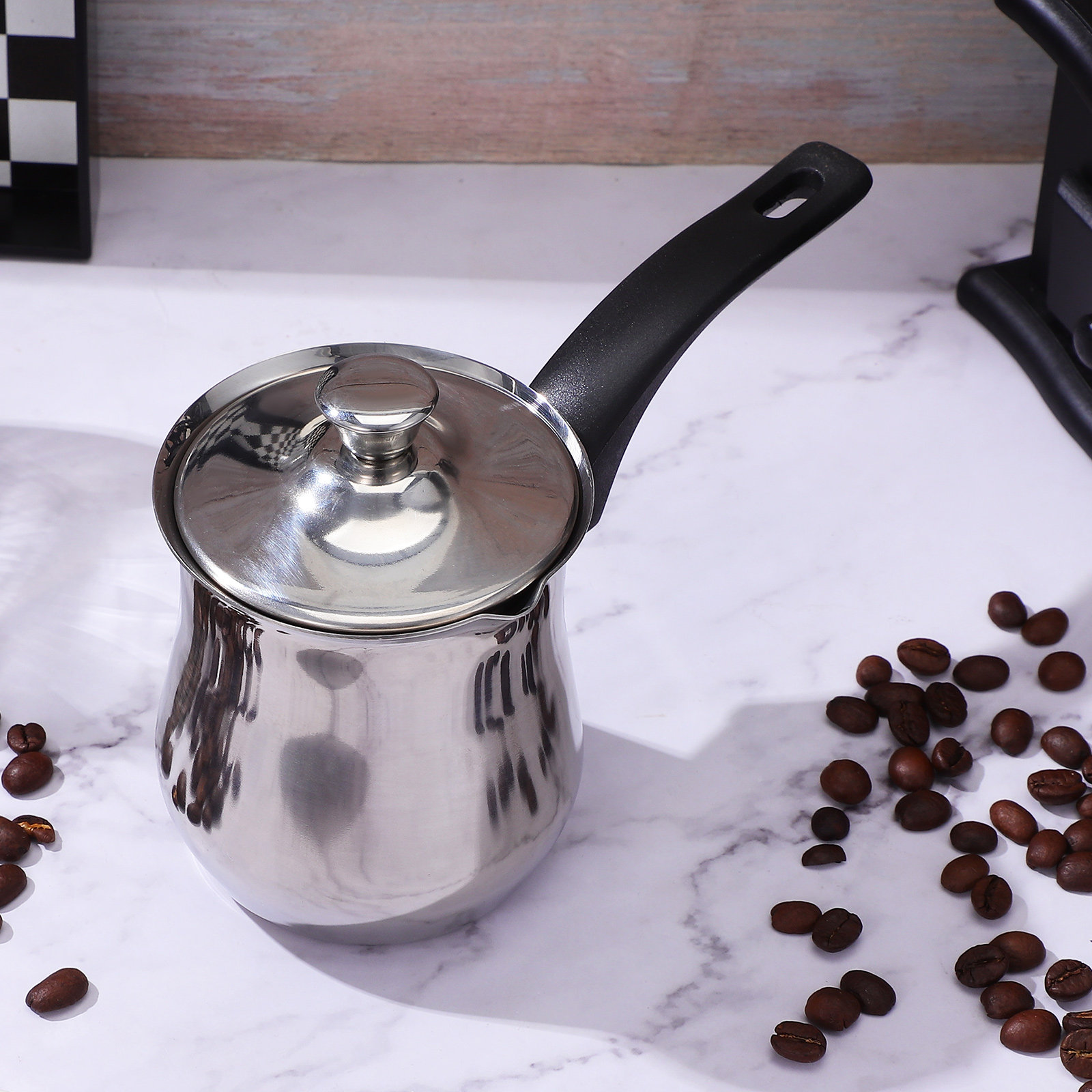 Panci Kopi Turki Stainless Ste - Coffee Tea Warmer ulasan dan harga