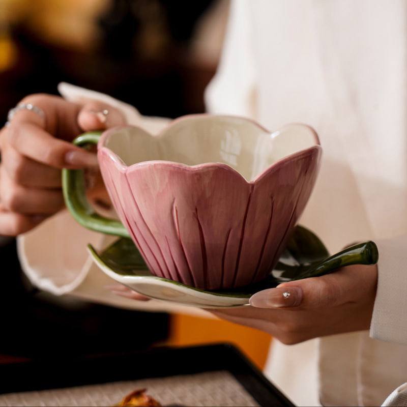 Set Piring Cangkir Kopi Yang D - Coffee Tea And Leaf ulasan dan harga