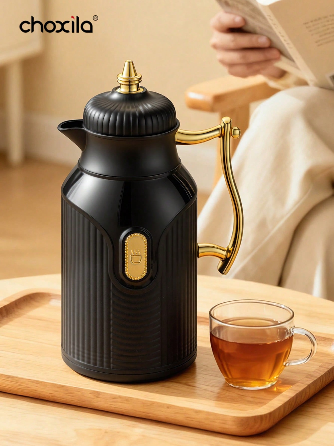 1 buah teko berinsulasi kapasi - Coffee Tea Warmer ulasan dan harga
