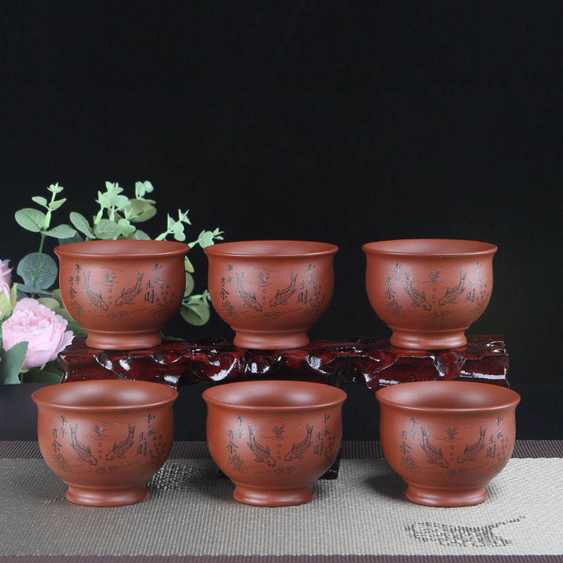 Yixing Cangkir Teh Tanah Liat  - Coffee Tea And Sugar Set ulasan dan harga