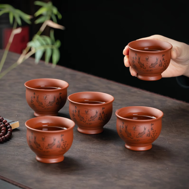 Yixing Cangkir Teh Tanah Liat  - Coffee Tea And Sugar Set ulasan dan harga
