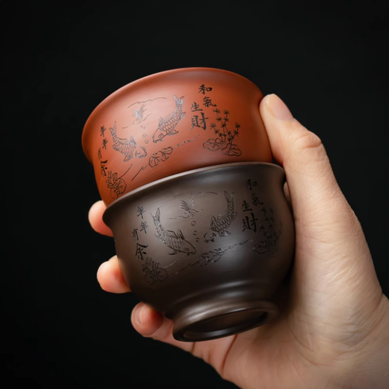 Yixing Cangkir Teh Tanah Liat  - Coffee Tea And Sugar Set ulasan dan harga