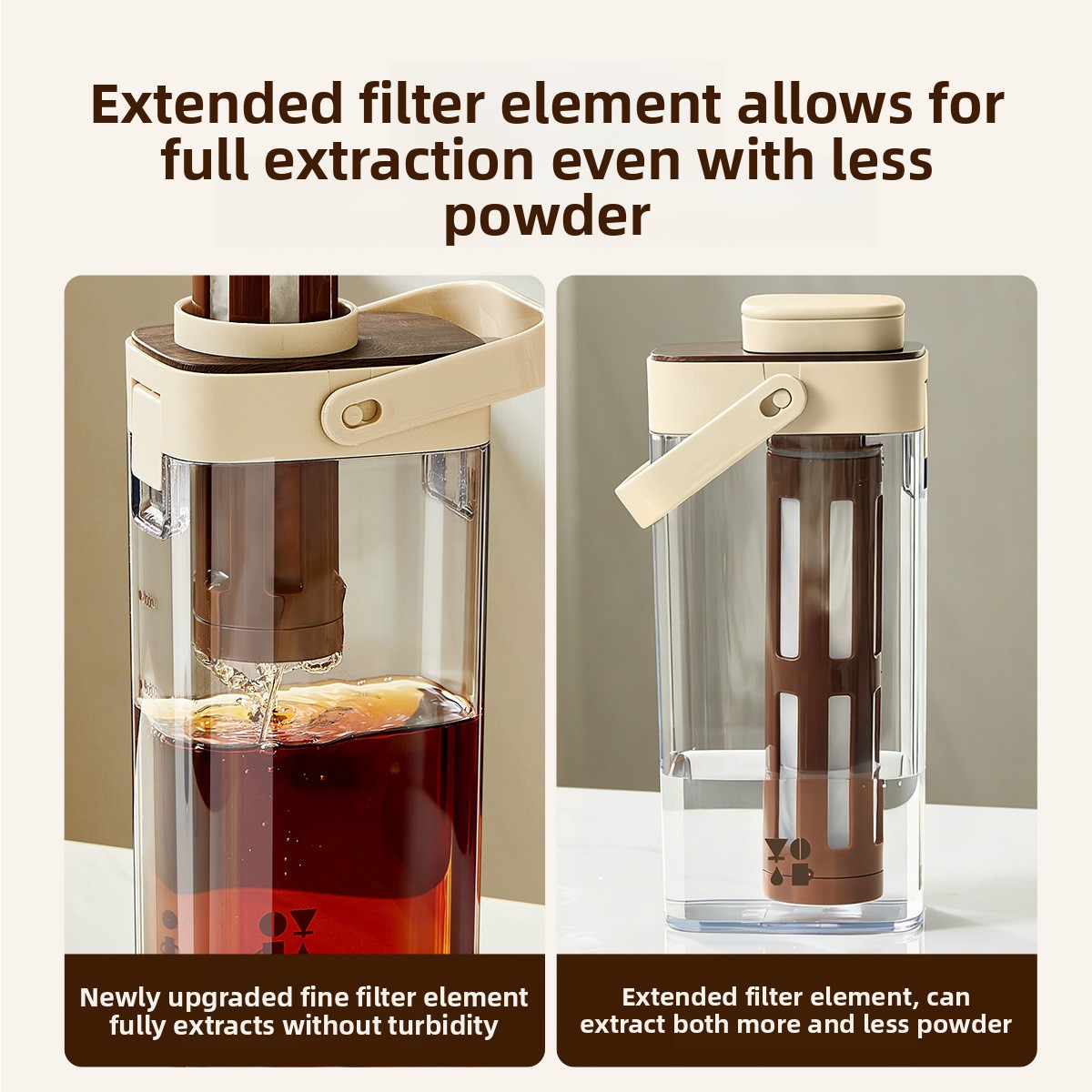 Pot Kopi Cold Brew Kapasitas B - Tea And Coffee Kettle ulasan dan harga