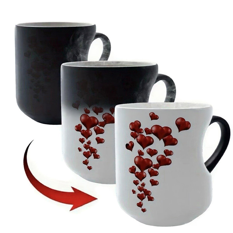 Mug Keramik Bertema Cinta, Han - Coffee Tea Love ulasan dan harga