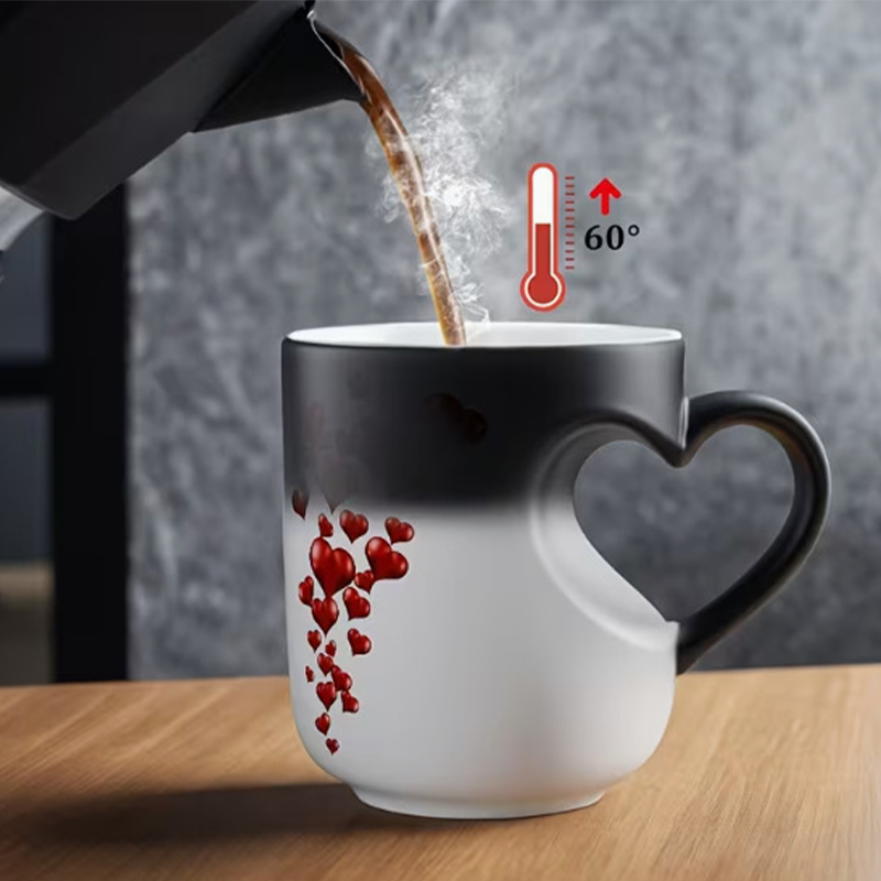 Mug Keramik Bertema Cinta, Han - Coffee Tea Love ulasan dan harga