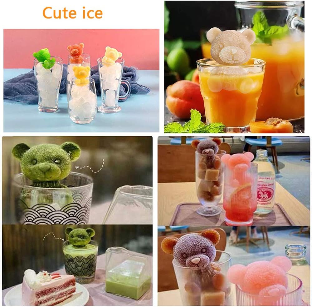1 ~ 6 Buah Cetakan Beruang Es  - Coffee Tea Love ulasan dan harga