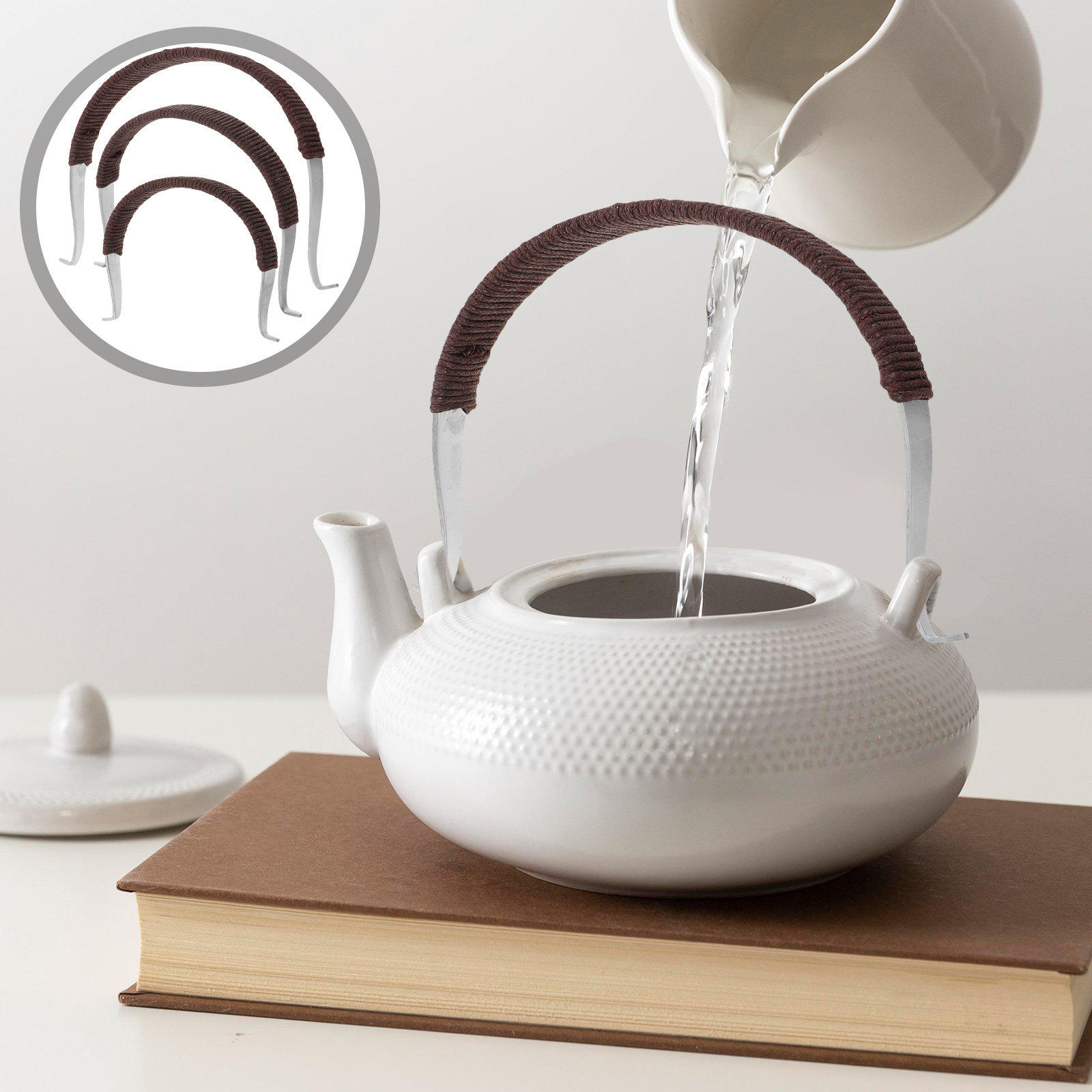 3 Buah Pegangan Teko Baja Taha - Tea And Coffee Kettle ulasan dan harga
