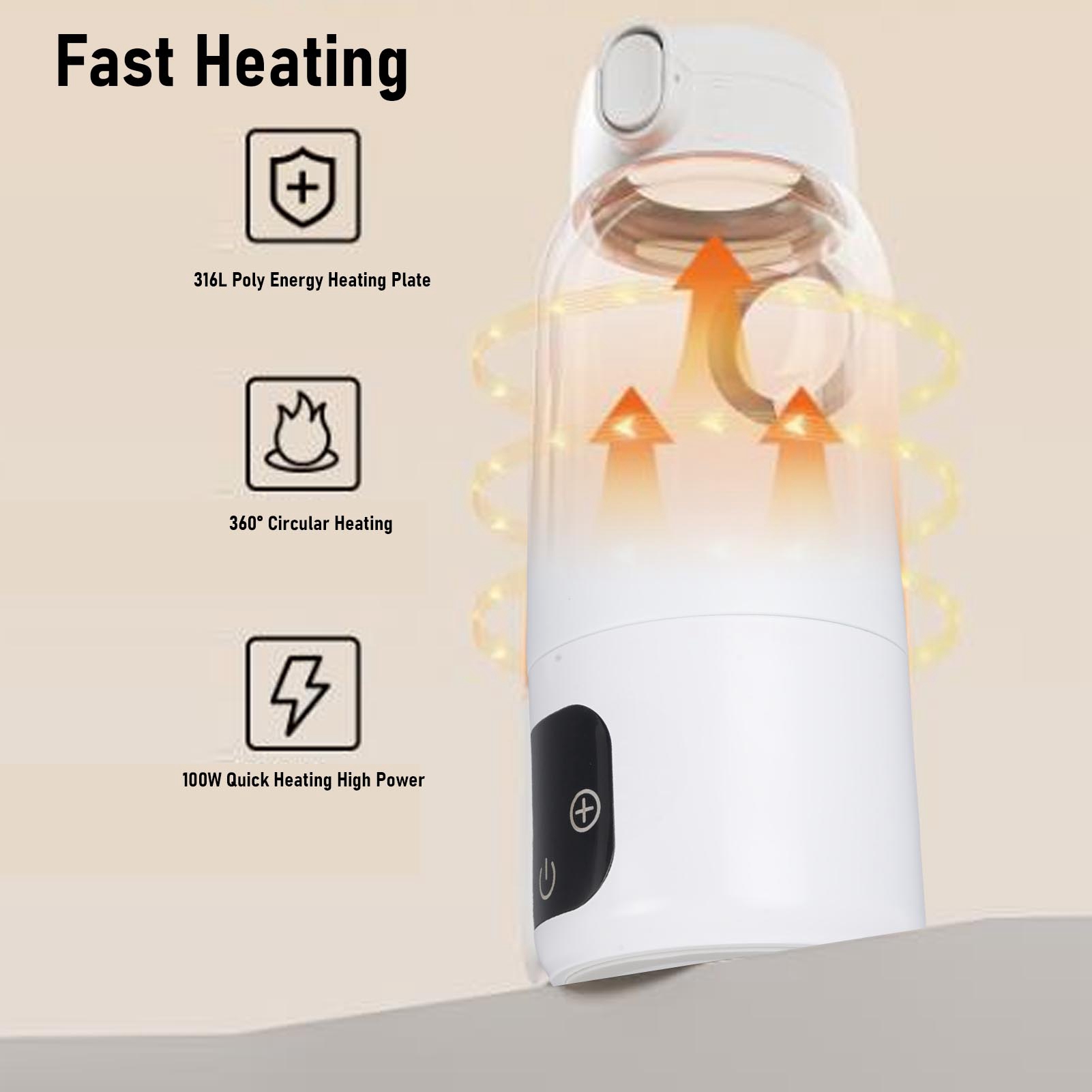 Ketel Listrik Portabel USB PD  - Tea And Coffee Kettle ulasan dan harga