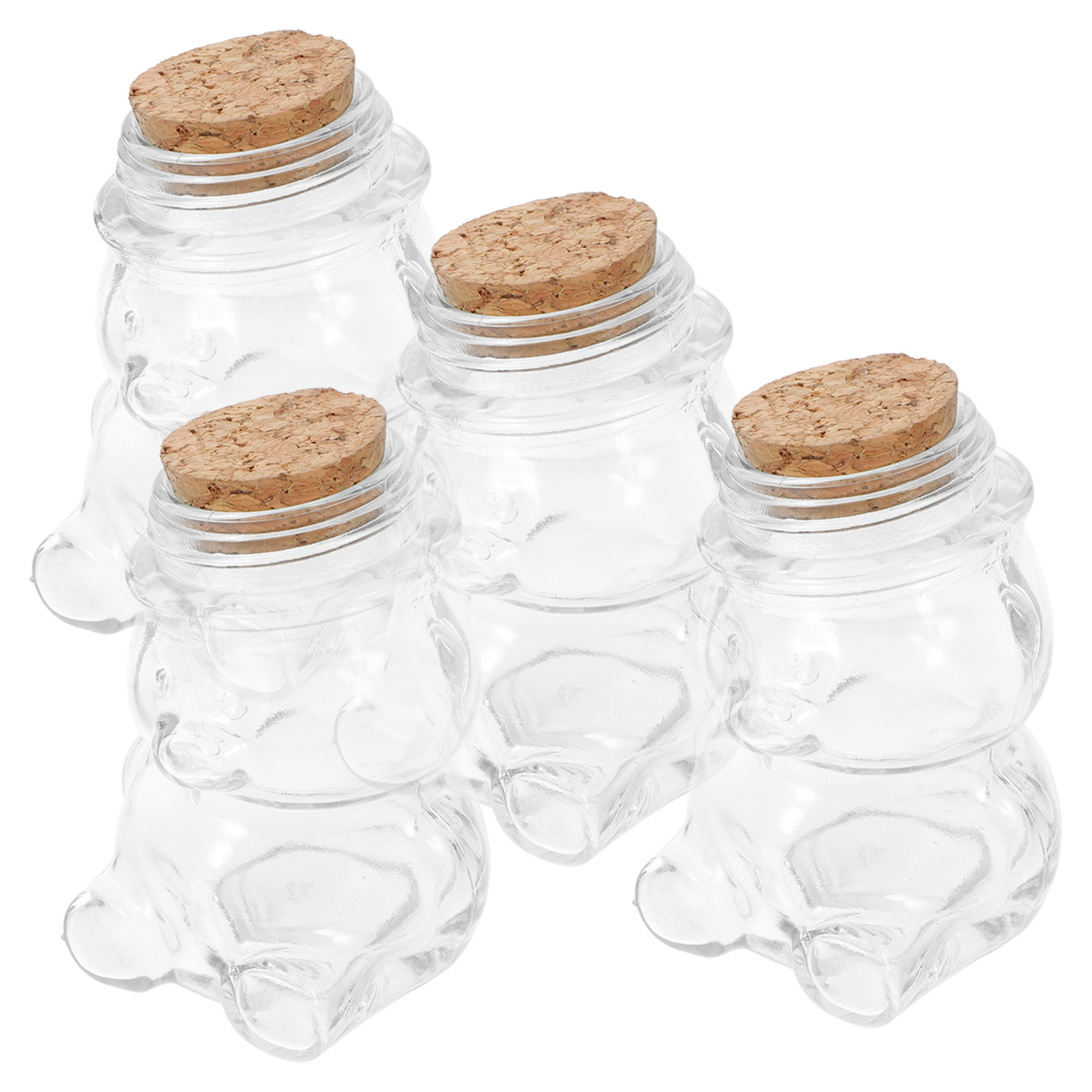 4 Buah Set Toples Permen Kaca  - Coffee Tea And Sugar Set ulasan dan harga