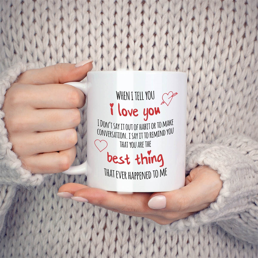 I Love You, You adalah mug Hal - Coffee Tea Love ulasan dan harga