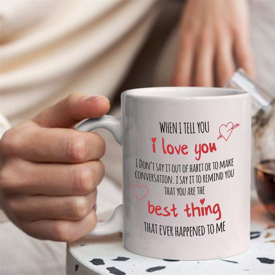 I Love You, You adalah mug Hal - Coffee Tea Love ulasan dan harga