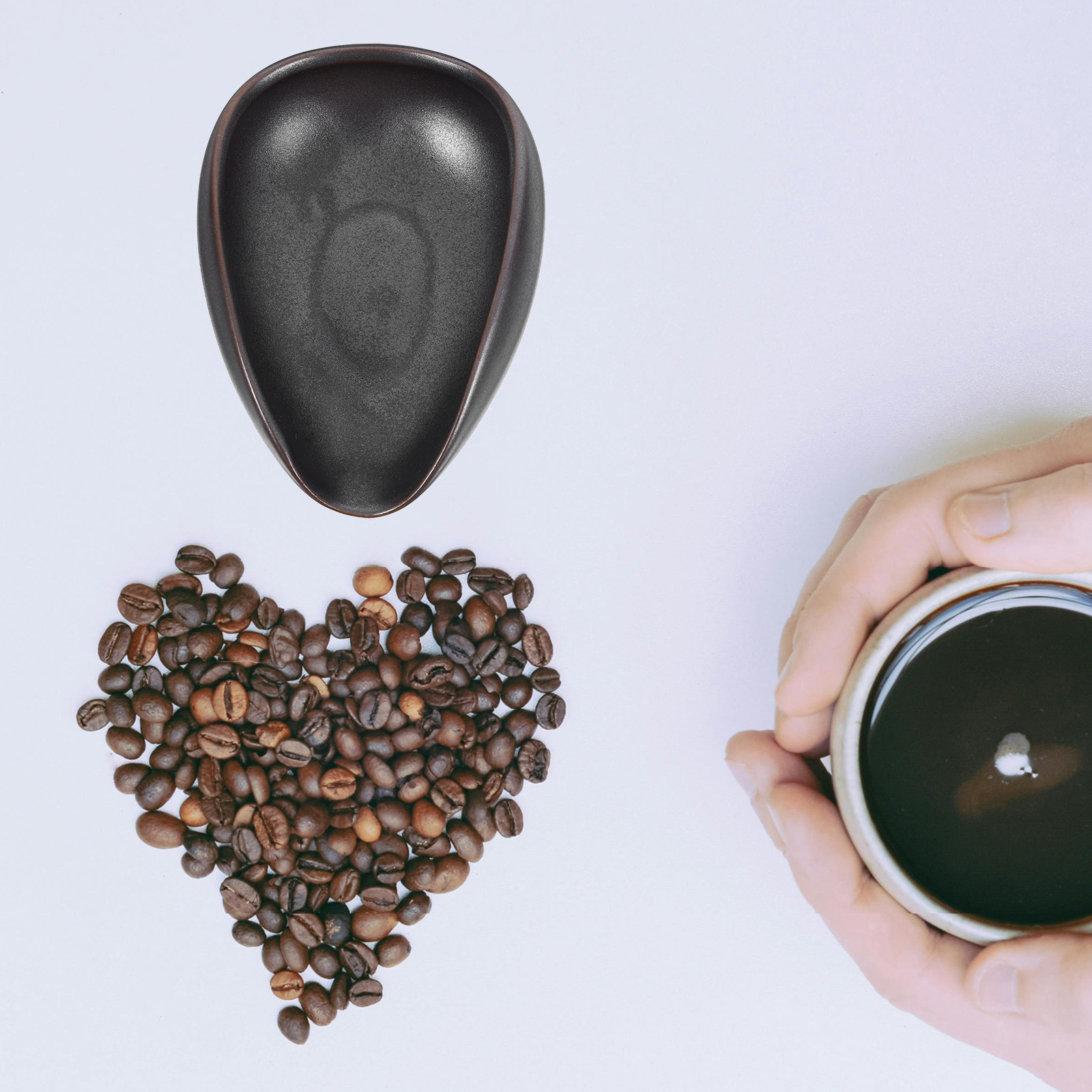 Nampan Dosis Biji Kopi Keramik - Coffee Tea And Leaf ulasan dan harga