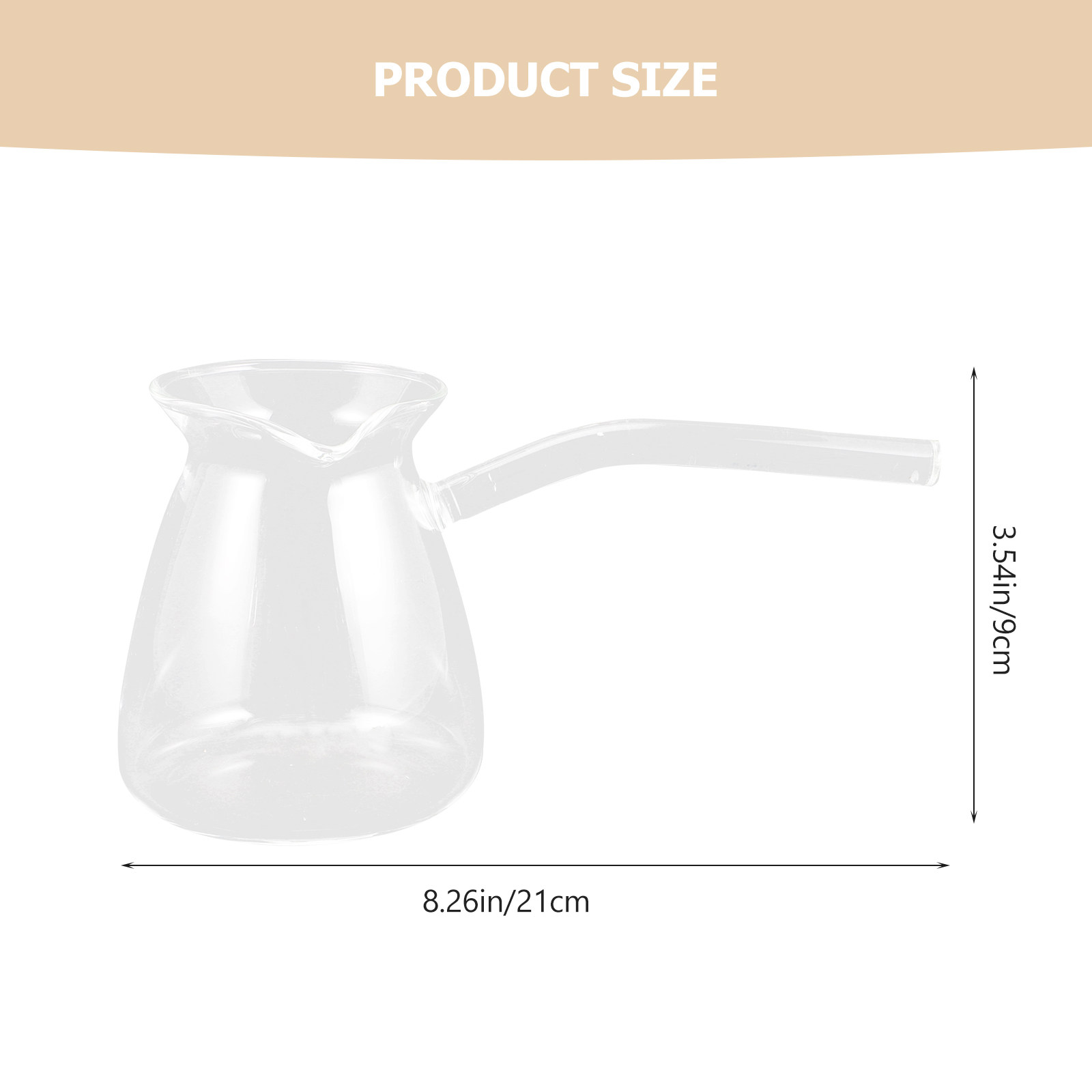 Teko Teh Kaca Tebal Mini Tahan - Tea And Coffee Kettle ulasan dan harga
