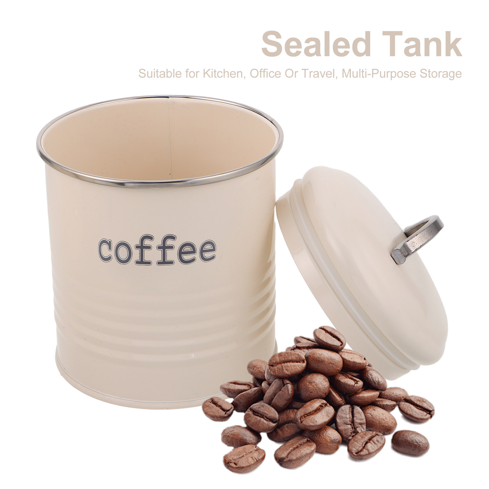 3Pcs Set Wadah Kopi Kedap Udar - Coffee Tea And Sugar Set ulasan dan harga