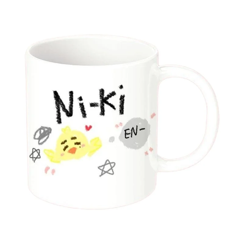 Mug Keramik Kartun Lucu ENHYPE - Coffee Tea Love ulasan dan harga