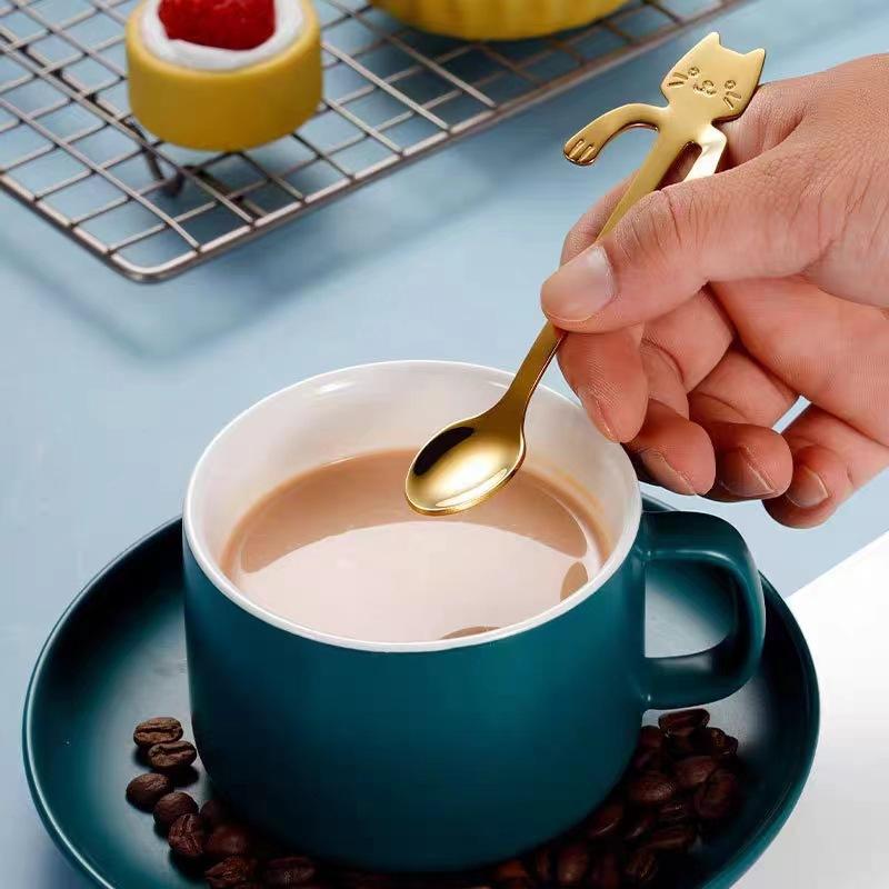 [Baru] [Baru] Sendok Gantung K - Coffee Tea Love ulasan dan harga